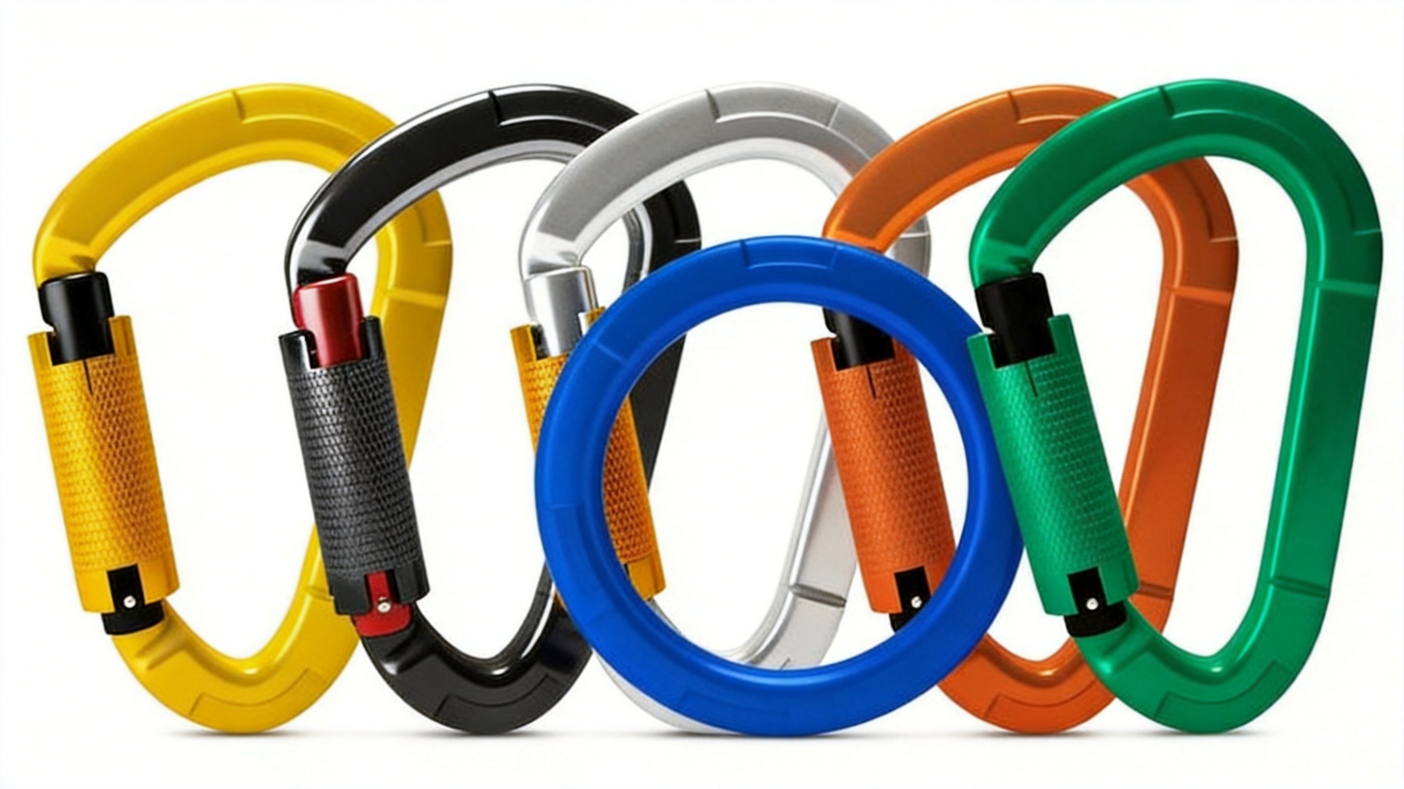 PPE connectors - screwgate, twist lock carabiners