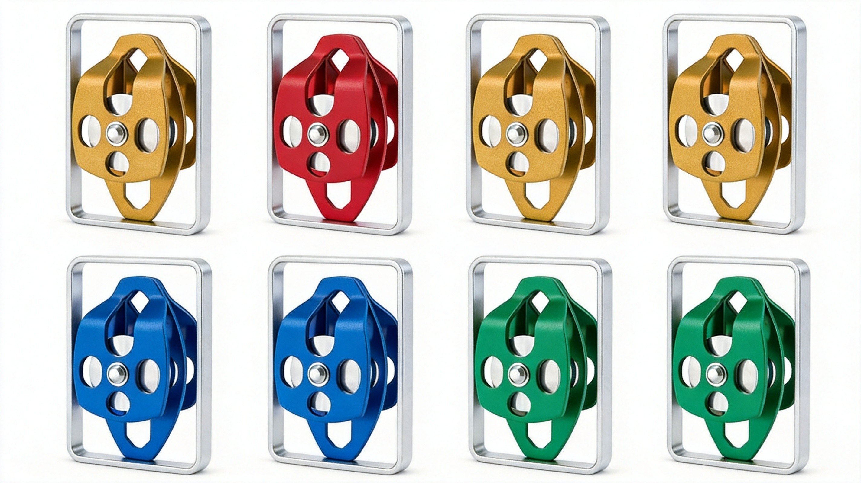 Pulleys - single and double sheave